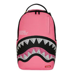 Sprayground Shark Central Pink Embroidered Shark Backpack Zaini Donna