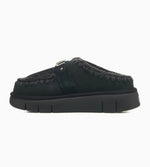 MOU Sabot Bounce nero con logo in metallo FW531001ABKBK-