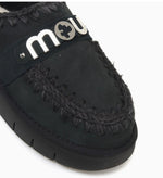 MOU Sabot Bounce nero con logo in metallo FW531001ABKBK-
